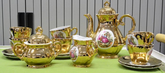 Versailles - Coffee Service for 6 (17) - Porcelain