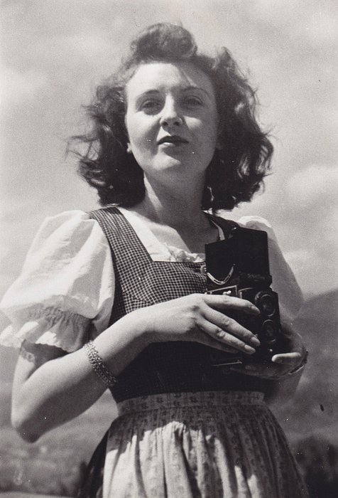 Unknown/ Houston Chronicle - Eva Braun, c.1937