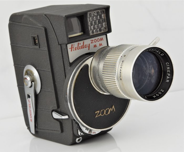 Mansfield c1956   MANSFIELD   'Holiday'   Metermatic ZOOM  8mm Cine/Movie Camera.