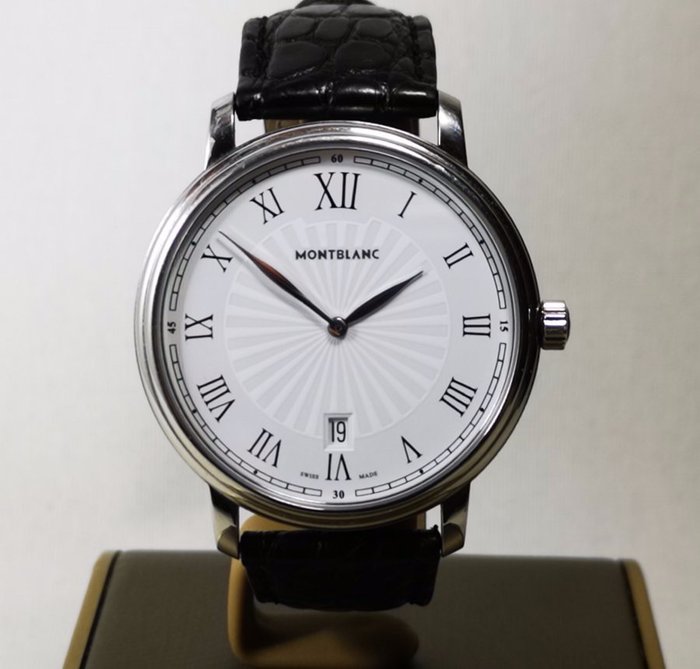 Montblanc - Tradition Quartz Date Wristwatch With Box NO RESERVE PRICE" - Ref. MB 112633  - 男士 - 2016