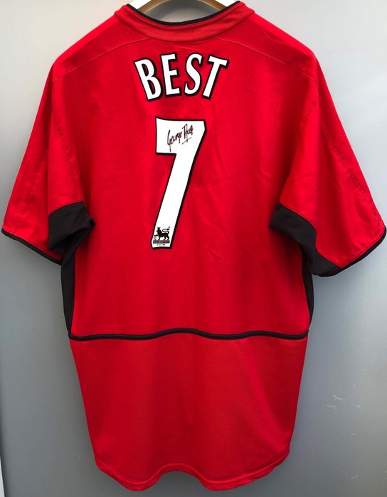 George Best - Hand Signed - Jersey 