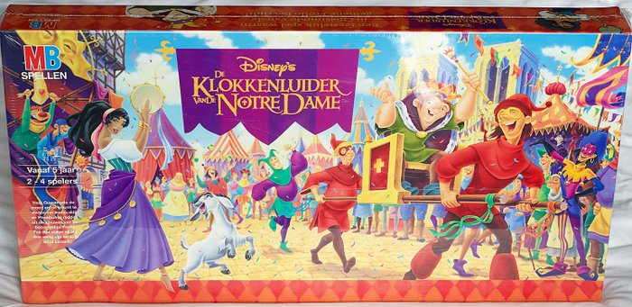 DISNEY - The Hunchback of Notre Dame Board Game MB Games * Mint / New * - 1990-1999