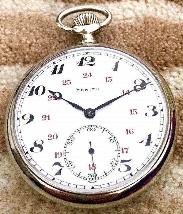 Zenith - Pocket Watch - GRAND PRIX PARIS 1900 - CAL.18-28-3-P NO RESERVE PRICE  - Heren - 1942-1943