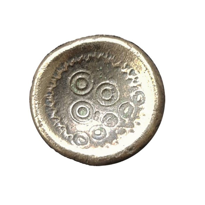 居爾特硬幣 - Germania, Vindelici. EL Stater (regenboogschotel), c. 1e eeuw v.Chr.