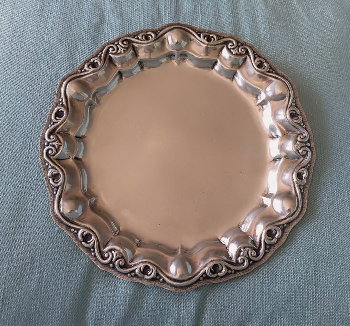 Tray - .800 silver - Italy - 1939-1945 (punch with a littorio beam)