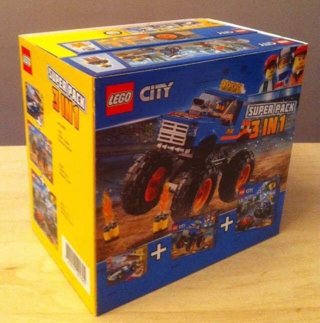 CITY 60180 BRAND NEW CREATOR 31072 CITY 60172 LEGO SUPER PACK 3 IN 1 