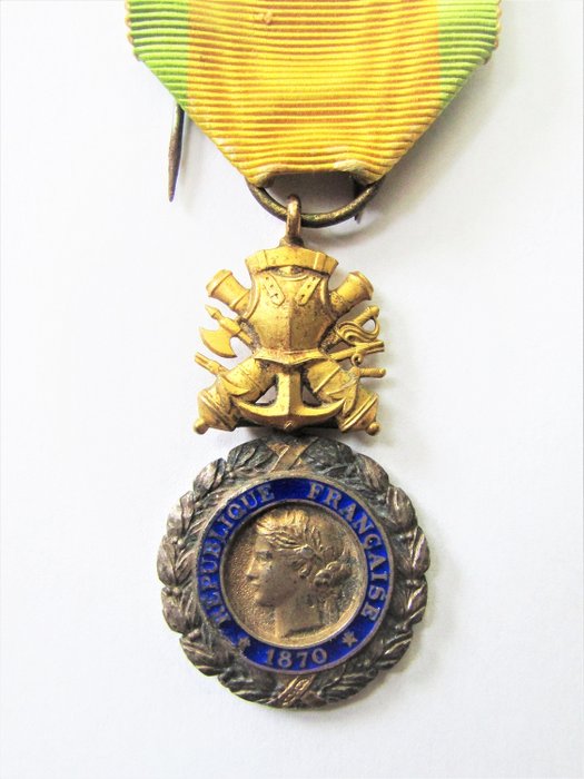 Francia - 'Médaille Militaire' 1870 - periodo 3ª republica 1870-1940