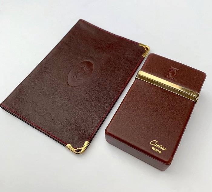 Cartier cigarette holder and document folder
