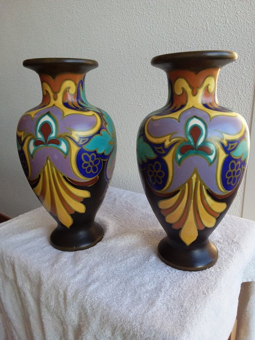Zuid Holland Gouda - 花瓶 (2) - 陶瓷