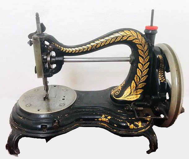 Jones & Co - 'Serpentine' Symaskine, ca.1890 - Jern (støbt/smeltet)