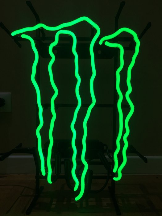 Neon sign - Monster - Yamaha - VR46 - Valentino Rossi (1) - NO RESERVE