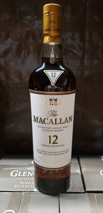 Macallan 12 Years Old Sherry Oak Original Bottling 1 75 Catawiki