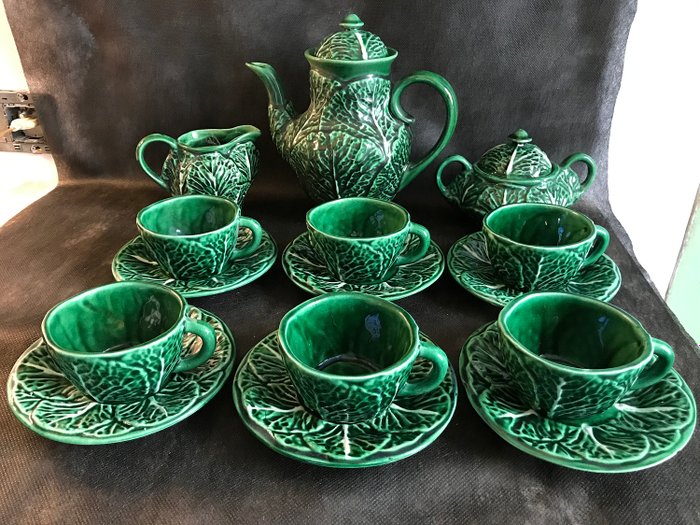Bordallo Pinheiro - 咖啡服務 (1) - 中世紀現代 - 陶器