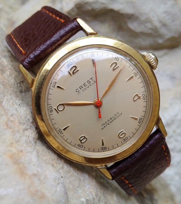 CREST Watch - Swiss made - Hombre - 1950-1959