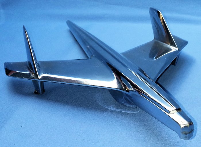 徽章/吉祥物 - Chevrolet - Bel Air - Flying Eagle - Art Deco - 1955