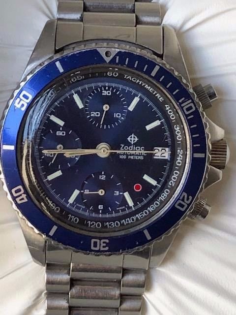 Zodiac - Red Dot - 406.24.38 " NO RESERVE PRICE " - Homme - 1990-1999