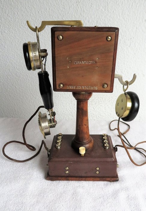  Grammont - Système Eurieult Type 10 - Telephone - Wood- Oak