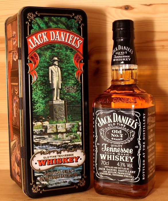 Jack Daniel's Old No 7, old presentation - b. 1998 - 70厘升