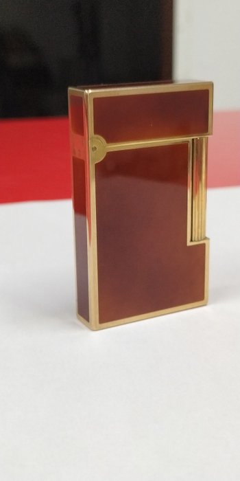 杜邦 - Pocket lighter - 杜邦金色打火机和中国漆 1