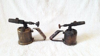 Guilbert Express - Old 1910 soldering lamps / torch brand known Guilbert Express (2) - Copper