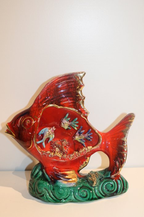 Vallauris - Vintage Fisch - Keramik