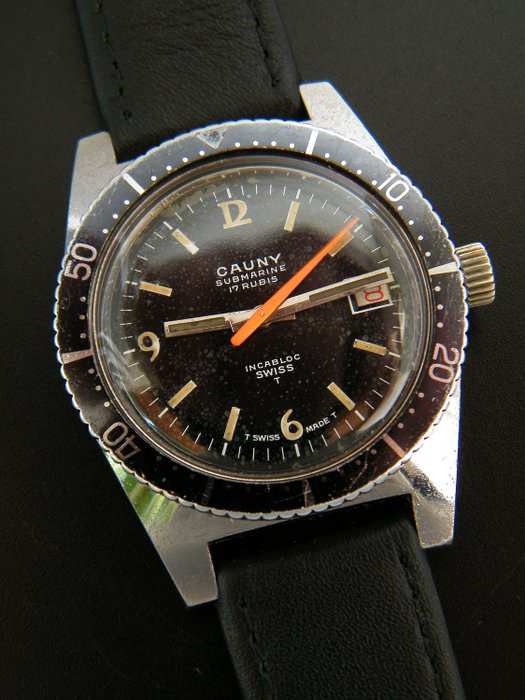 Cauny Prima - Submarine - Diver - 210 meters - Homem - 1960-1969