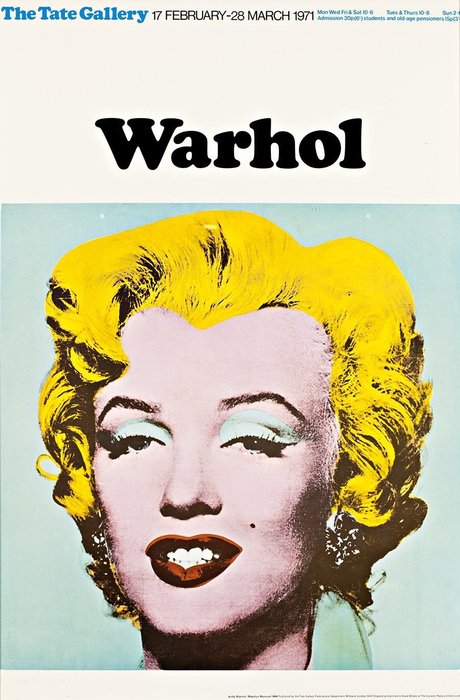 Andy Warhol - The Tate Gallery Andy Warhol Marilyn Monroe - 1971