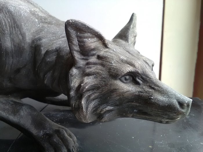 F.H. Danvin - 狐狸雷納德 - 裝飾藝術雕塑