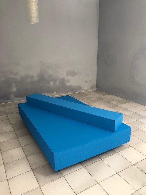 Maarten Van Severen - Edra - 日間床, 梳化 (1) - Blue Bench