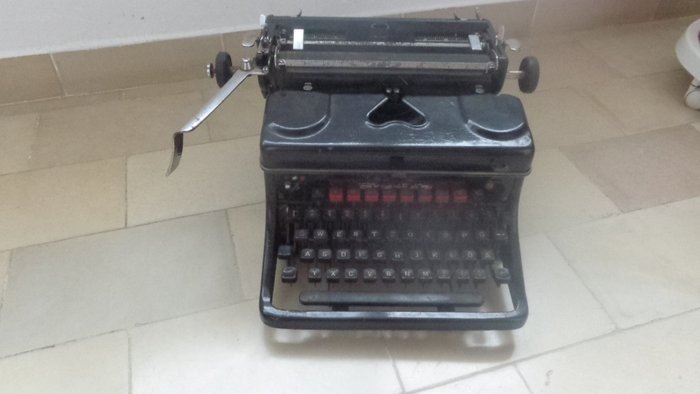 Siemag - Skrivmaskin - Komplett Siemag skrivmaskin av 1