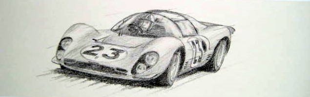 Fine Art Print Ferrari 330 P4 23 Amonbandini Winner 24 Parkesscarfiotti 23 Rodriguzguichet P3 Daytona 1967 Catawiki