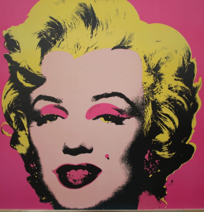 Andy Warhol - Marilyn Monroe "Pink" - 1993