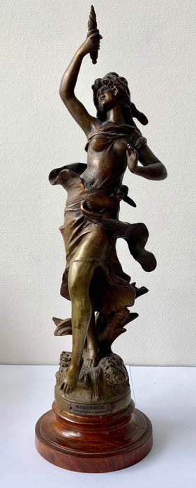 After Auguste Moreau (1834-1917) - Sculpture - 青銅色