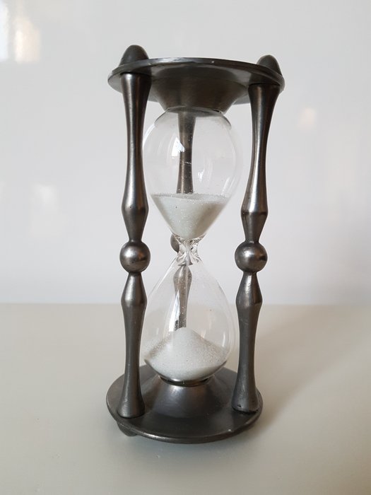 Daalderob - Daalderop KMD - Hourglass (1) - Art Deco - Pewter/Tin