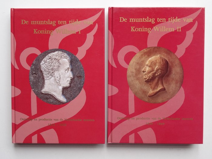 Nederland. Koning Willem I & Koning Willem II - Handboeken.