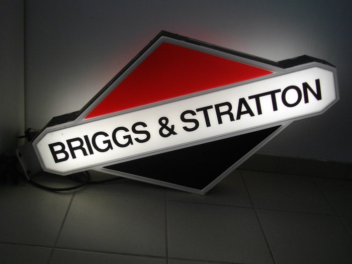 BRIGGS ET STRATTON - 發光的標誌 - 塑料
