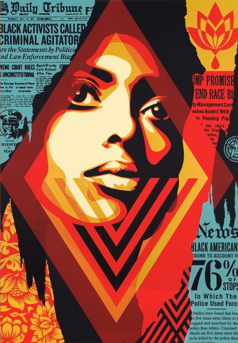 Shepard Fairey (OBEY) - Bias by Numbers (Large format)