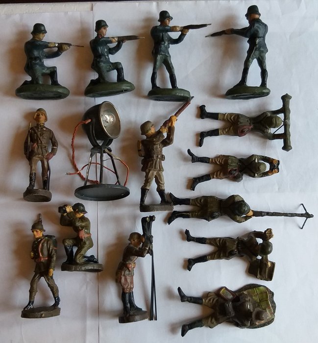Elastolin - Żołnierze-zabawki - 1930-1939 - Niemcy