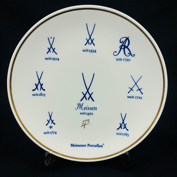 Meissen - Plate - Porcelain