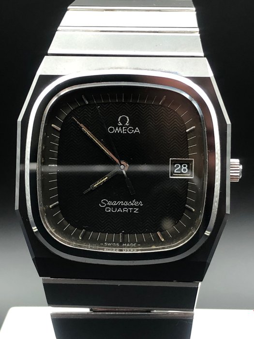 Omega - Extremely Rare Seamaster - ceramic - BLACK TULIP - cal 1420 - 1960249 - Mężczyzna - 1980-1989
