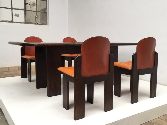Silvio Coppola - Fratelli Montina - Dining room chair, Dining table (5)
