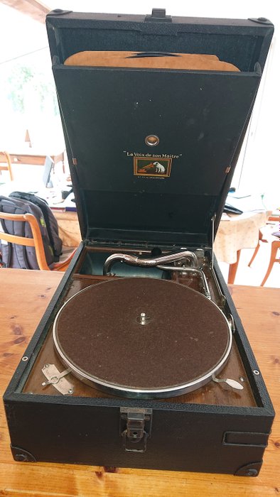 His Masters Voice - modèle N°: 4 - 78 rpm Grammophone player, Pick up needles