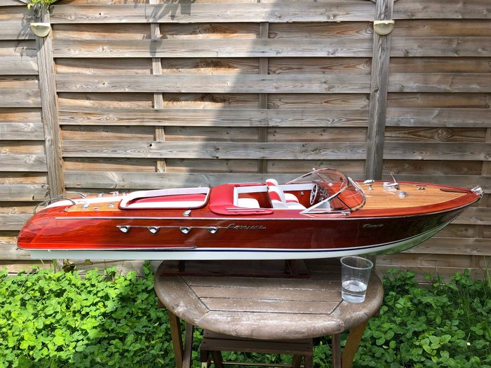 Modellino di barca in scala, Possibile conversione Riva Aquarama 120 cm - Legno - 2018