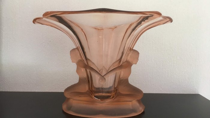 August Walther - Walther & Sohne - Art Deco vase
