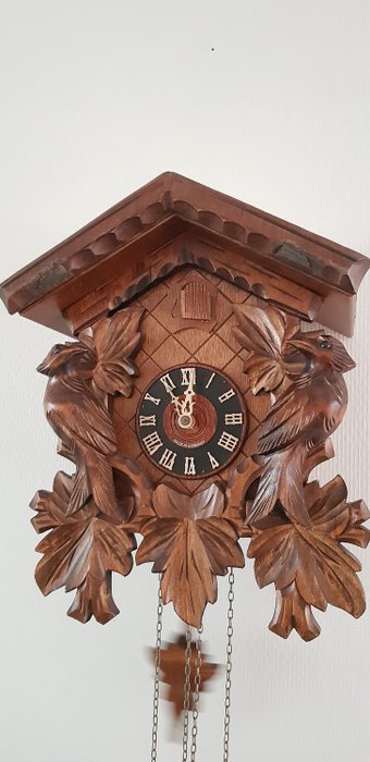 Antique cuckoo clock - West Germany - Wood - 1900