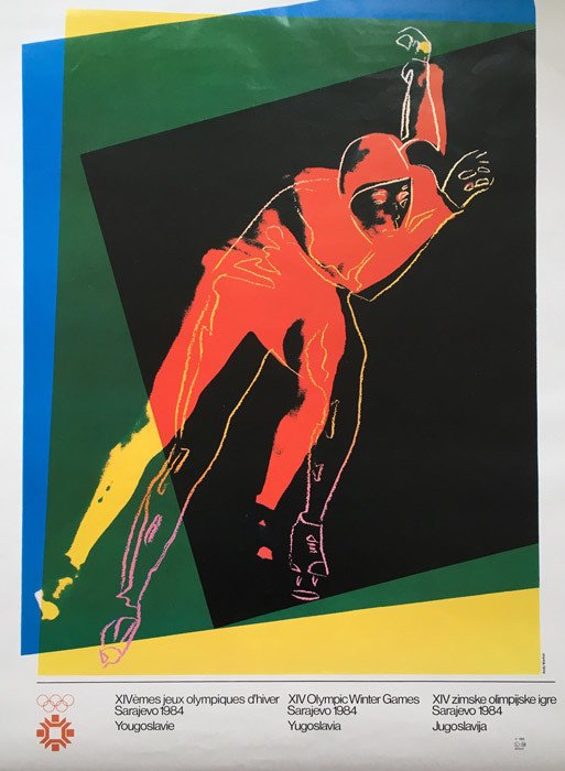 Andy Warhol - XIV Olympic Winter Games Sarajevo - 1984