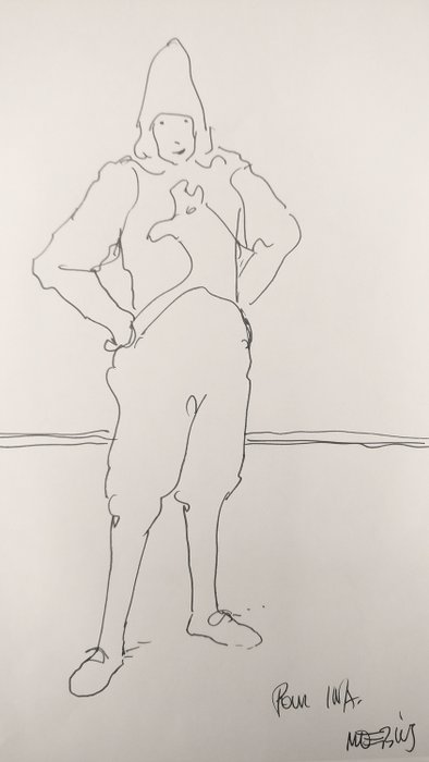 Moebius - Original drawing