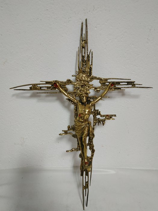 大理基督，（复制）复古 - 西班牙1960年, 黄铜色