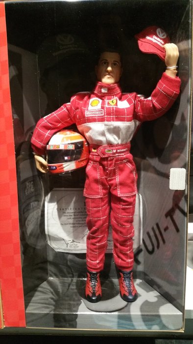 Mattel - Boneca Barbiepop Ferrari Michael Schumacher