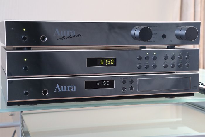 aura B&W - VA-100 evolution aura TU-50 fm aura CD-50  - Diverse modellen - Cd speler, Tuner, Versterker